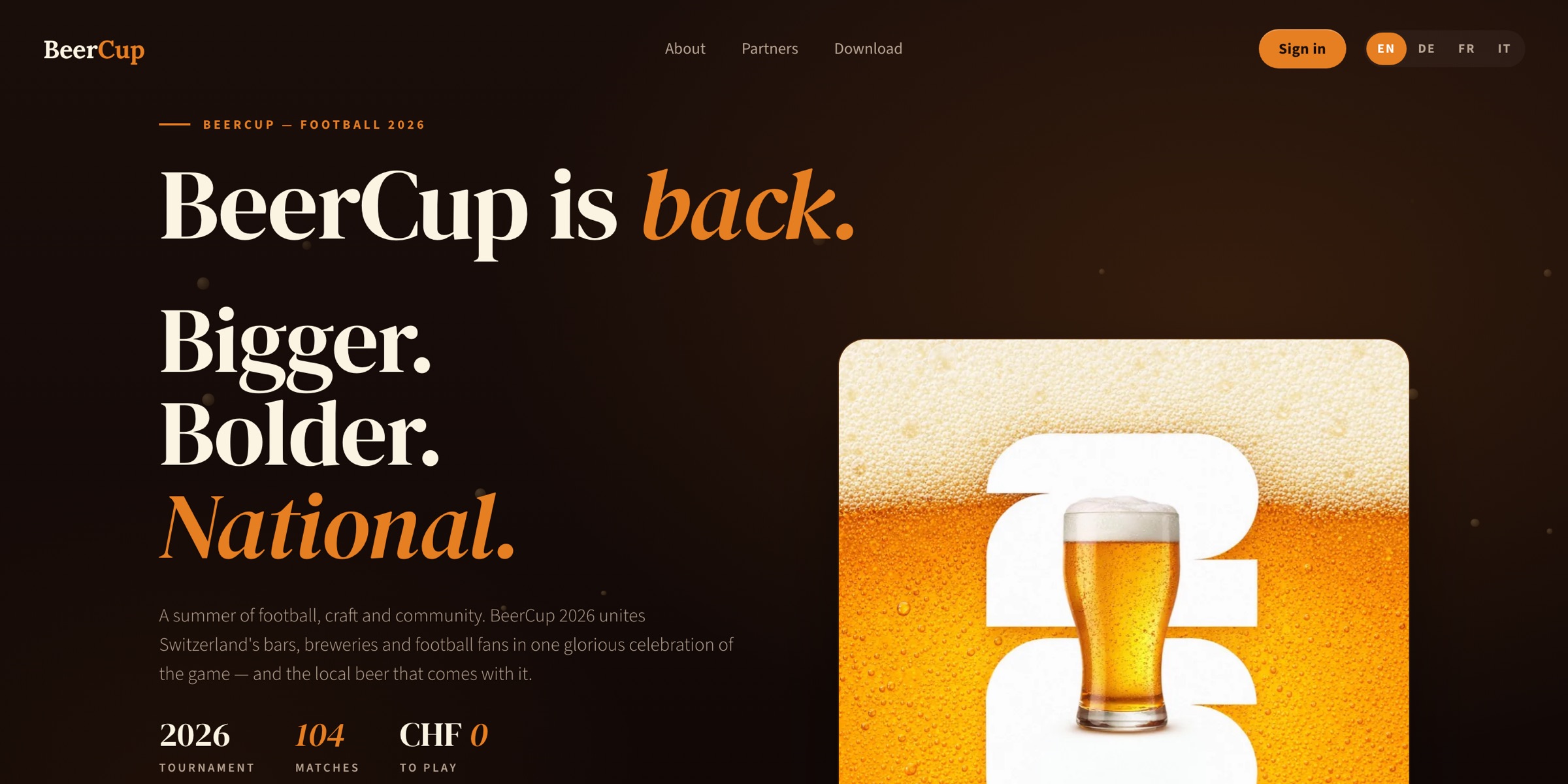 BeerCup 2026